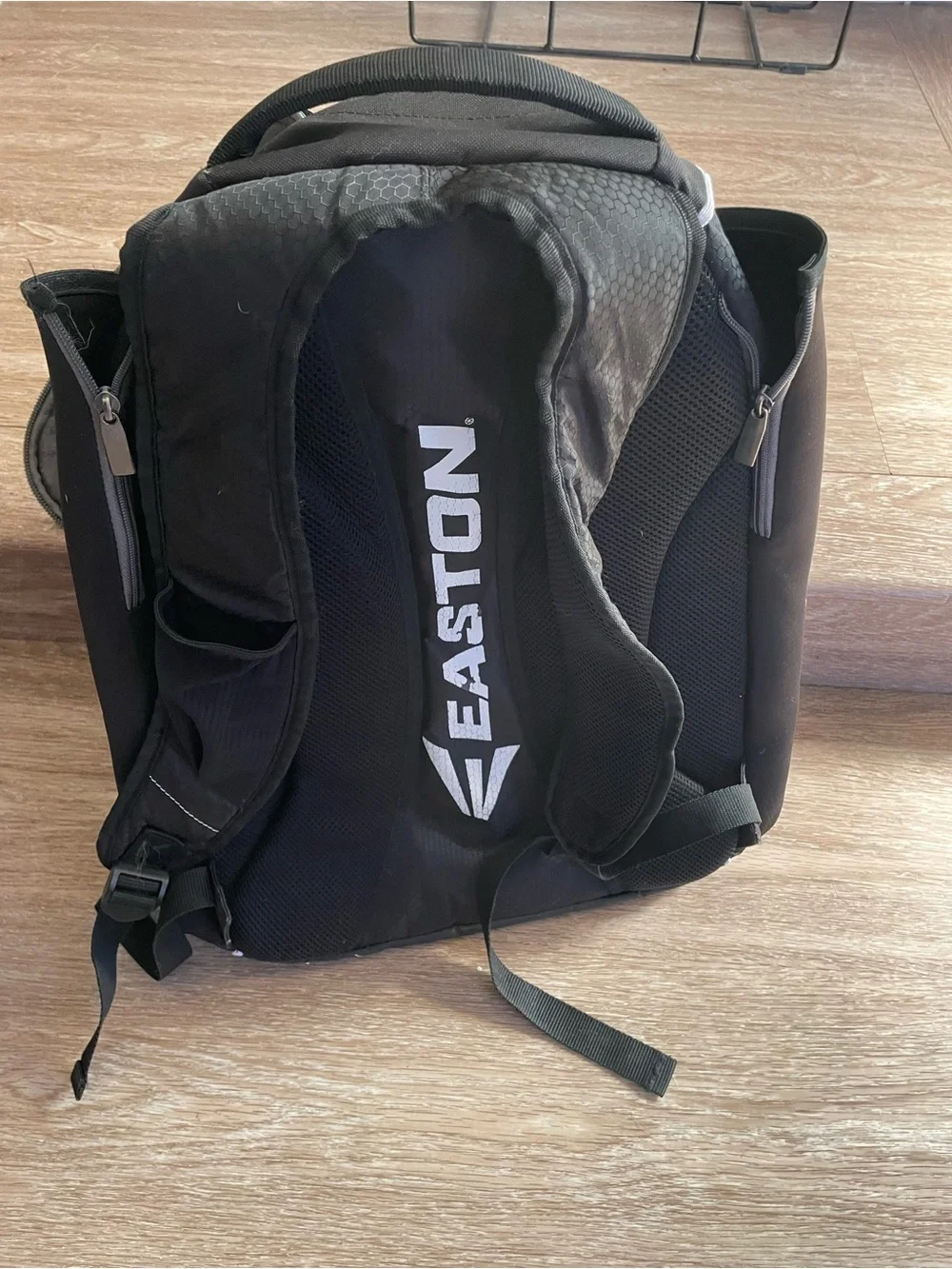 Easton Black and Gray Men's Athletic Backpack